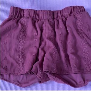 PacSun Embroidered Shorts